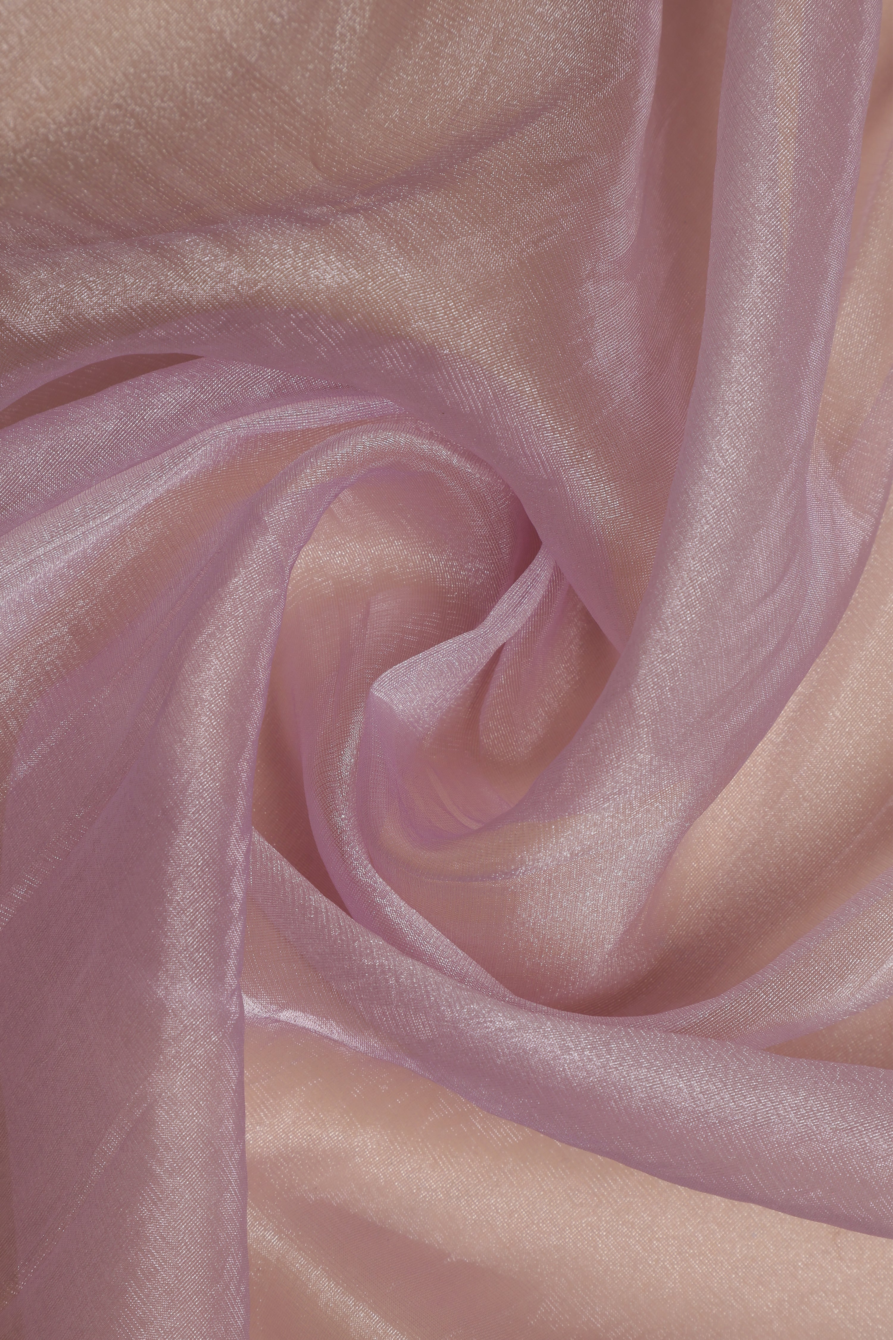 Banarasi tissue silk cut work saree - Light lavender